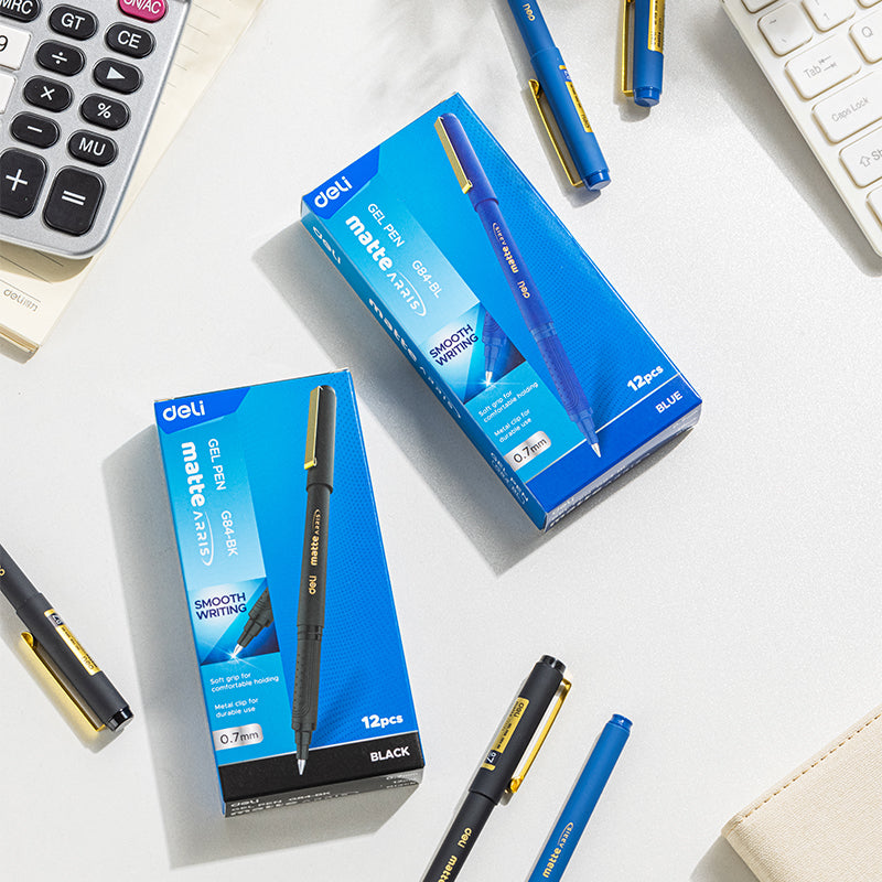 (EG84-BK) Matte Arris Gel Pen-0.7-BK