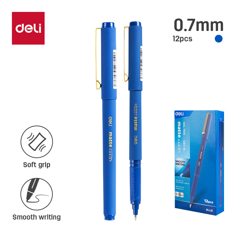 (EG84-BL) Matte Arris Gel Pen-0.7-BL