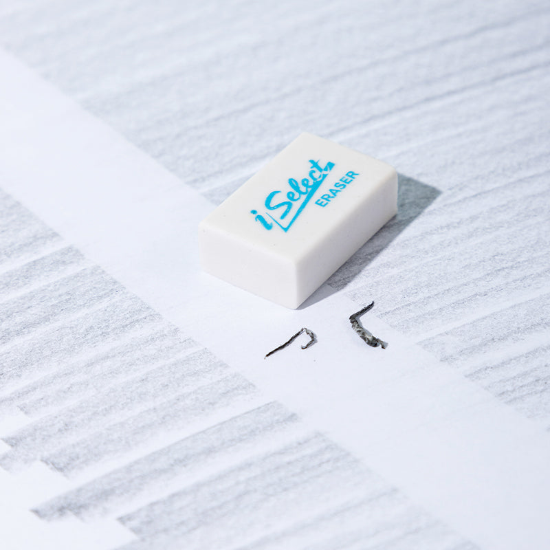 iSelect Eraser-small-white | Dust-free | PVC free | Precise