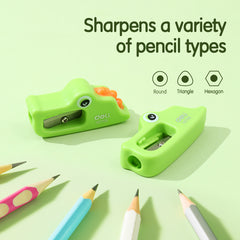Deli Sharpener-Crocodile-MT | Crocodile shaped | Sharp blade | Durable