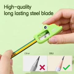 Deli Sharpener-Crocodile-MT | Crocodile shaped | Sharp blade | Durable