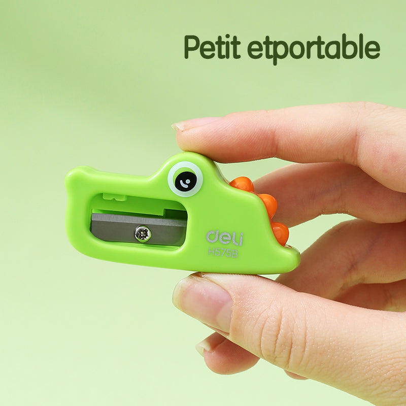 Deli Sharpener-Crocodile-MT | Crocodile shaped | Sharp blade | Durable