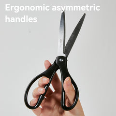 Scissors-Large-BK-BL | Ergonomic handle | Sharp stainless blades