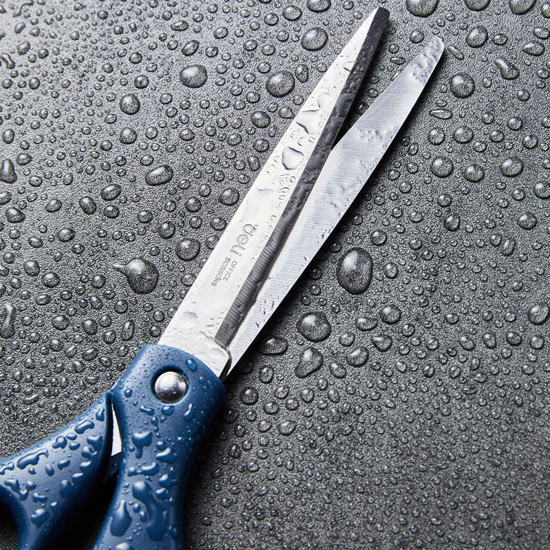 Scissors-Large-BK-BL | Ergonomic handle | Sharp stainless blades