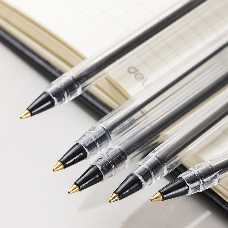 (EQ1-BK) Deli Ballpen-0.7-BK