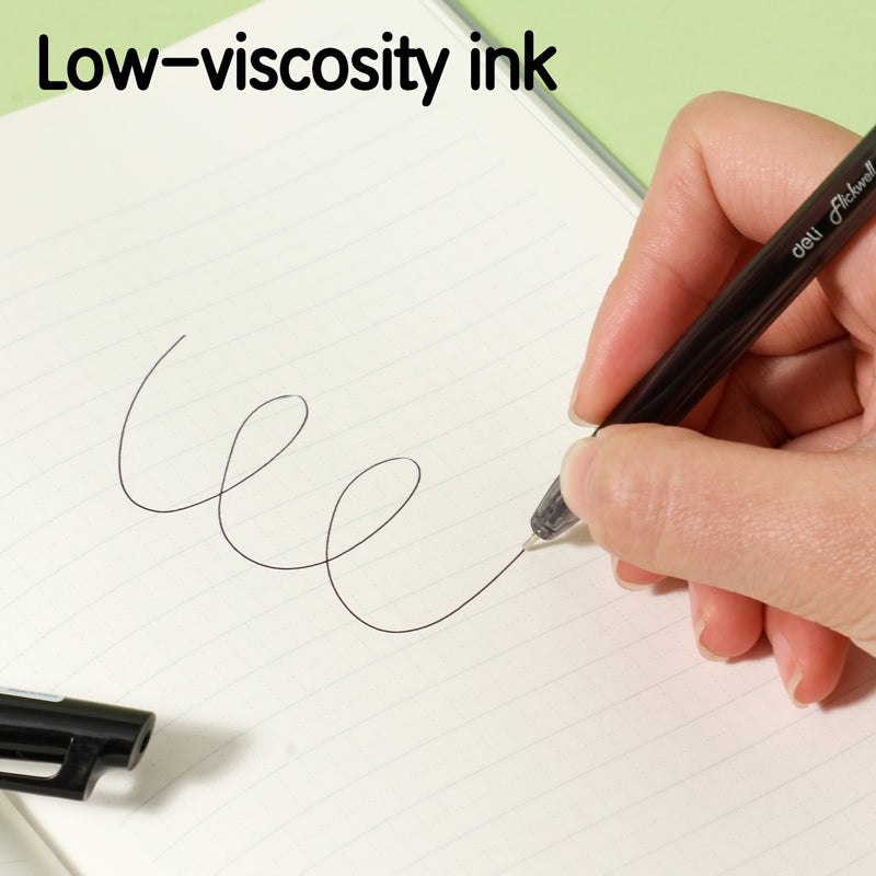 (EQ100-BK) Flickwell Ballpen-0.7