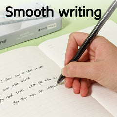 Flickwell Ballpen-0.7mm-BK | Super smooth | Comfortable grip | Long-lasting