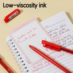 Flickwell Ballpen-0.7-Red | Super smooth | Long-lasting | comfortable grip
