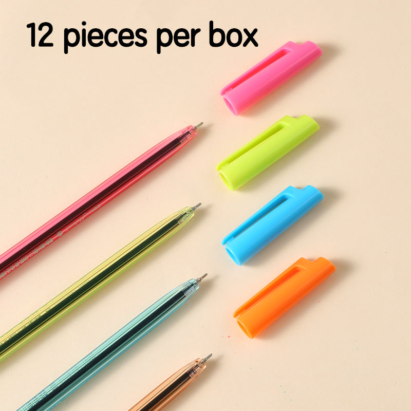 Deli Ballpoint pen-0.7mm-BK |  Smooth and effortless writing | Low viscosity ink
