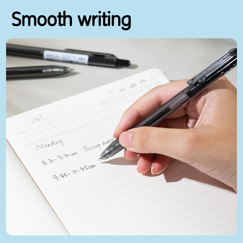 (EQ105-BK) Scrivin BallPen-0.5-BK