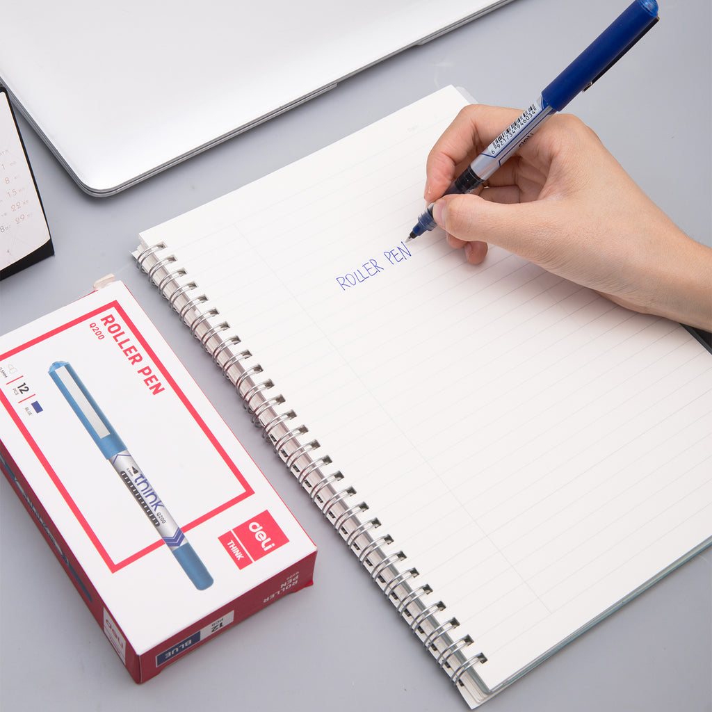 (EQ20030) Think Roller Pen-0.5-BL - UNE