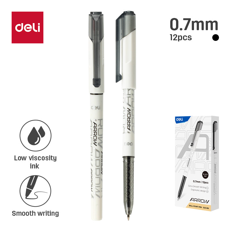 (EQ23-BK) Arrow Ballpen-0.-BK