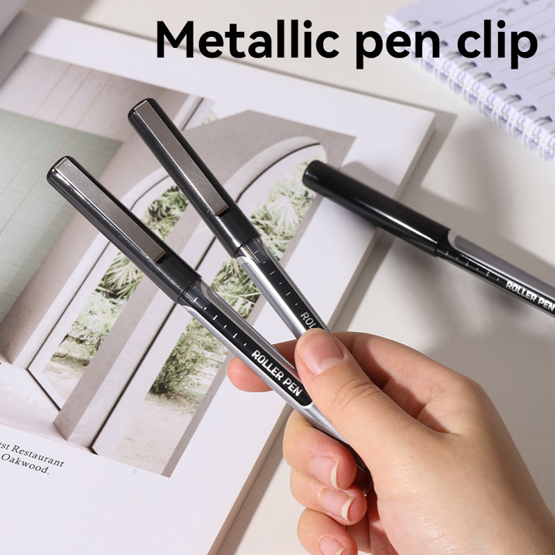 (EQ657-BK) Deli Roller Pen-0.5-EQ657-BK