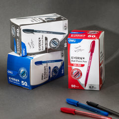 Every Ballpen-0.7-BK |  Ergonomic design | Smooth writing | Long-lasting Ink