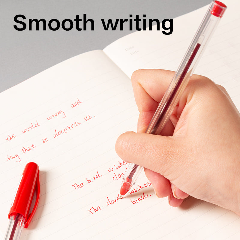 (EQ99-RD) Deli Ballpen-0.7-RD