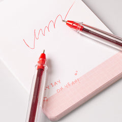 Deli Ballpen-0.7-Red | Extra Smooth | Long-lasting