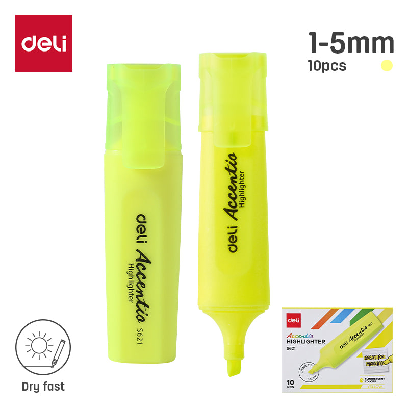 (ES621) Accent Highlighter-Yellow