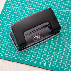 Punch-Regular-Black | Lock system | Smooth paper punching | 10,000+ punching life