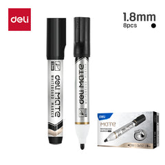 Whiteboard Marker-LQ-BK | 2.0mm Smooth tip | Easy to clean | Long lasting