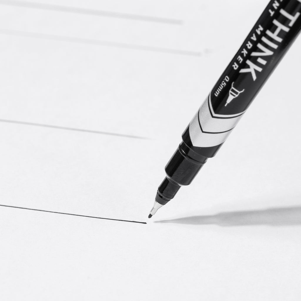 (EU211-BK)Think Permanent Marker-DualTip