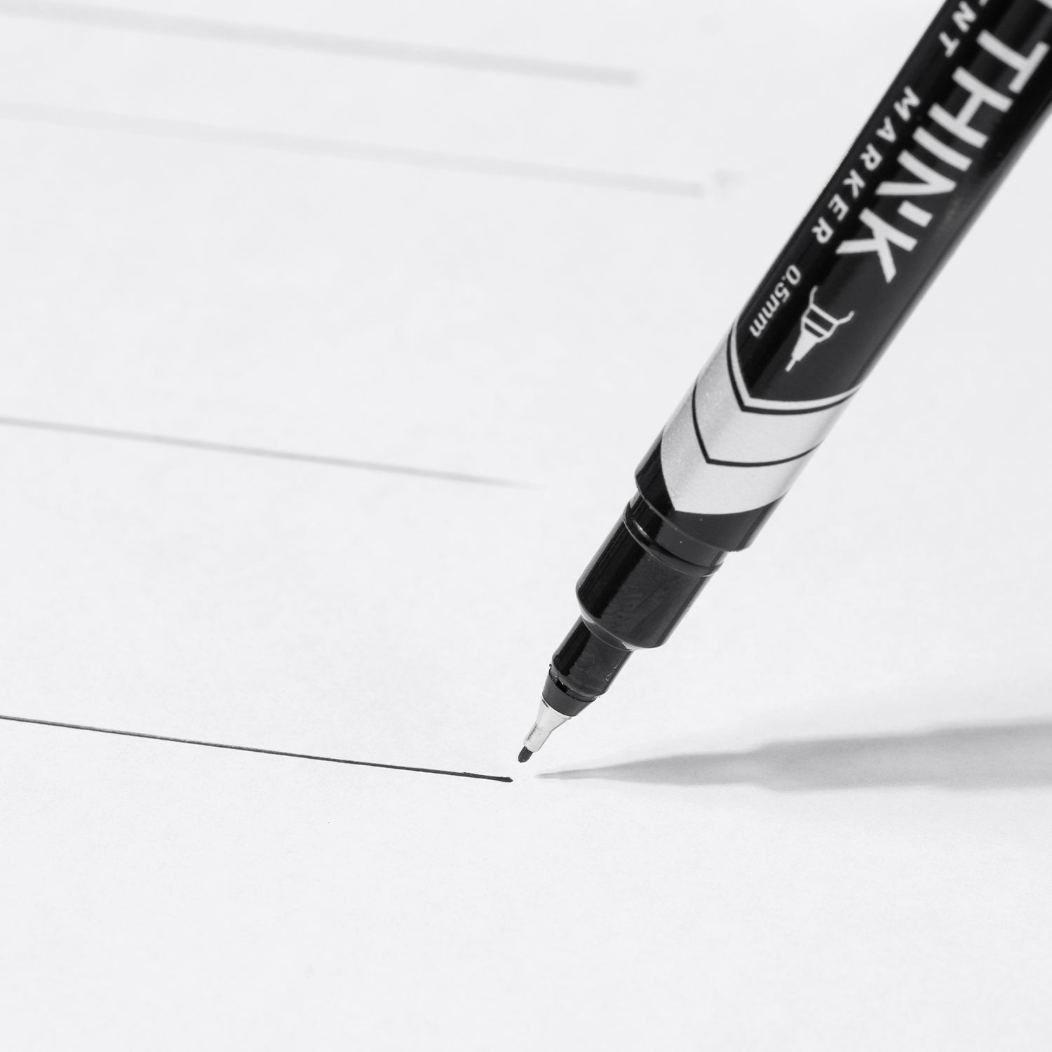 (EU211-BK)Think Permanent Marker-DualTip