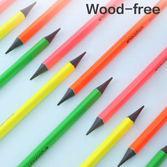 Deli Pencil-Tri-HB-Neon | Durable | Vibrant | Reliable