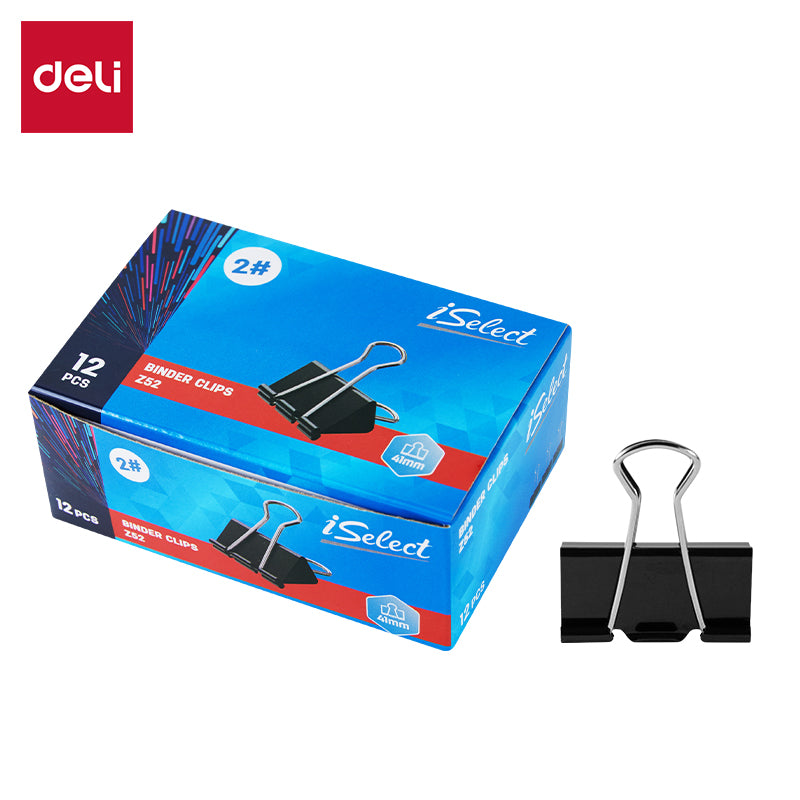 (EZ52) iSelect Binder Clips #2# 41mm