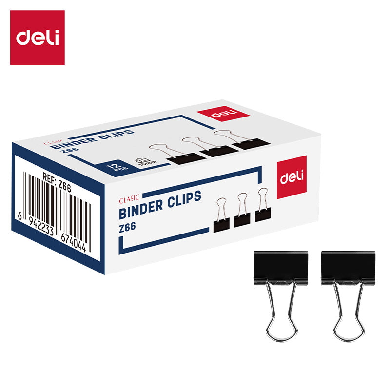 (EZ66) Binder Clips-15mm