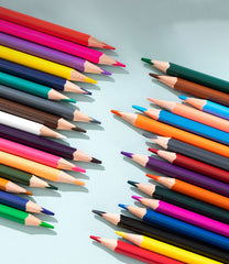 Colorun Colored Pencil-tin-24 | Vibrant | Safe | Free sharpener | 24 colors