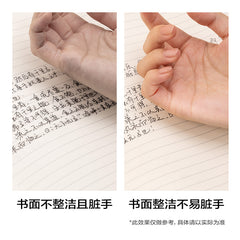 Deli Roller Pen-0.5-SF855-BK | 4X more Ink | Smudge-free | Smooth