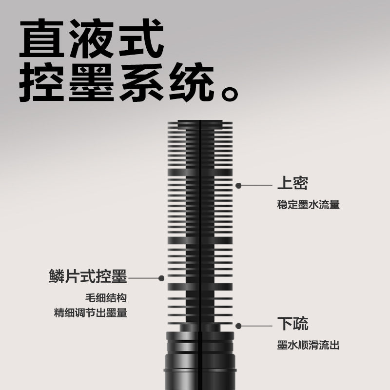 Deli Roller Pen-0.5-SF855-BK | 4X more Ink | Smudge-free | Smooth