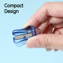 iSelect pencil sharpeners -Transparent-72pcs | Energetic colors | Fast & Efficient sharping