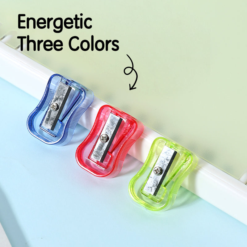 iSelect pencil sharpeners -Transparent-72pcs | Energetic colors | Fast & Efficient sharping