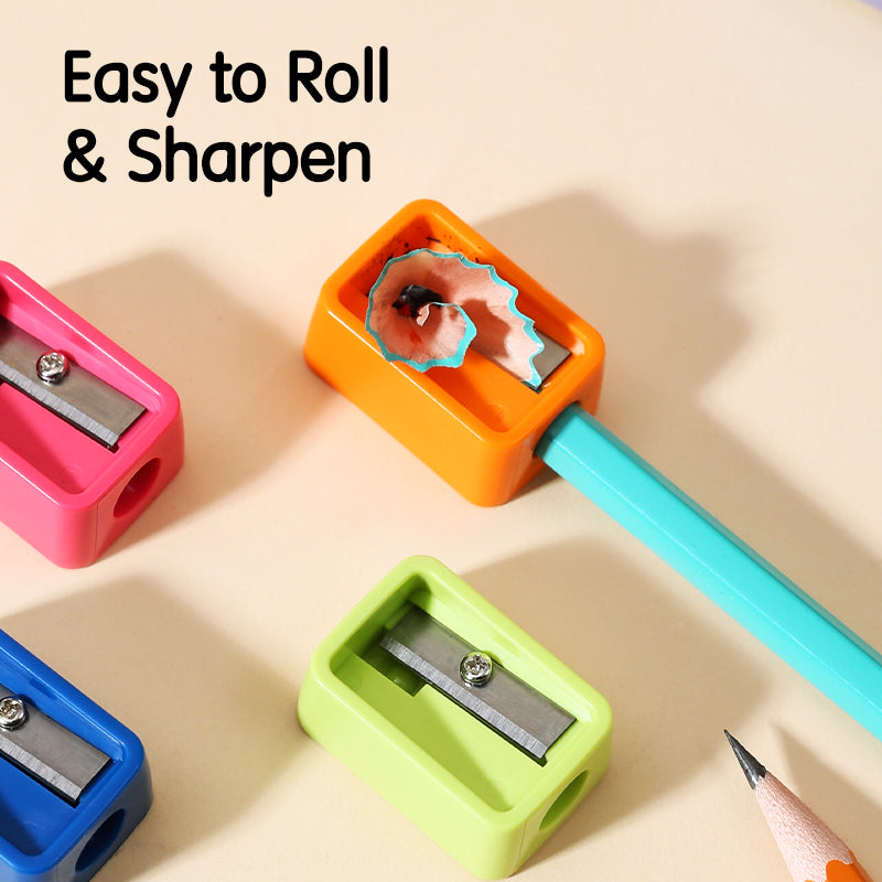 iSelect Assorted Sharpeners-36pcs | Smooth sharpening | Safe | Compact