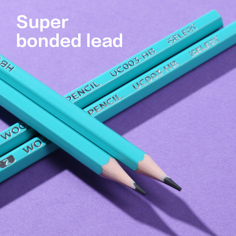 iSelect Graphite pencil-HB | Super bonded lead | Effortless sketching | Eco-Friendly