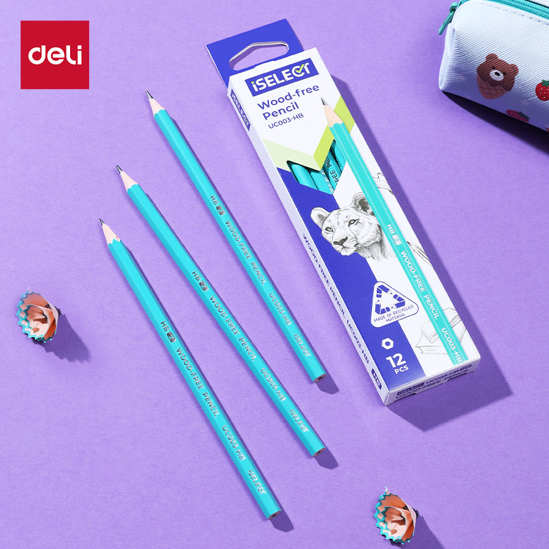 iSelect Graphite pencil-HB | Super bonded lead | Effortless sketching | Eco-Friendly