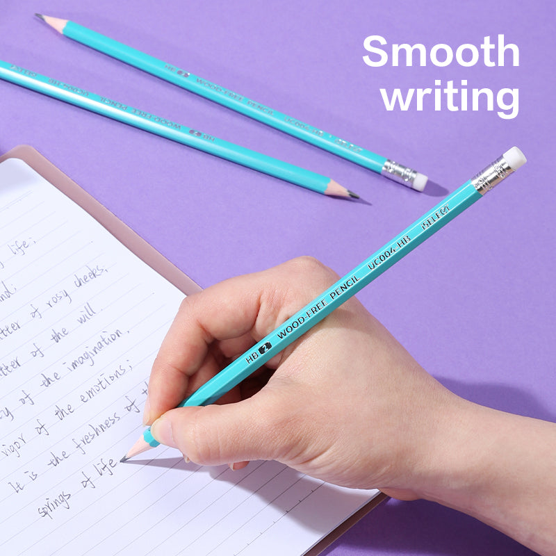 iSelect Graphite pencil-HB | Super bonded lead | Effortless sketching | Eco-Friendly | Eraser tip