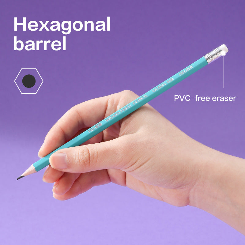 iSelect Graphite pencil-HB | Super bonded lead | Effortless sketching | Eco-Friendly | Eraser tip