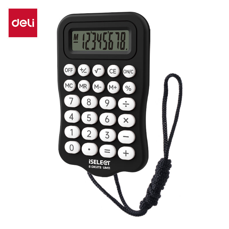 iSelect portable calculator | 8 digit | 1 year warranty | Auto & Manual power switch