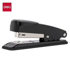 iSelect Stapler-Medium-24-26-BK | Binds up to 20 sheets | Rotatable anvil | Durable metal body