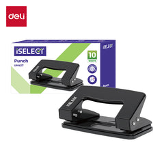iSelect punch-10-BK | Punch up to 10 sheets | Durable all metal body | Locking system