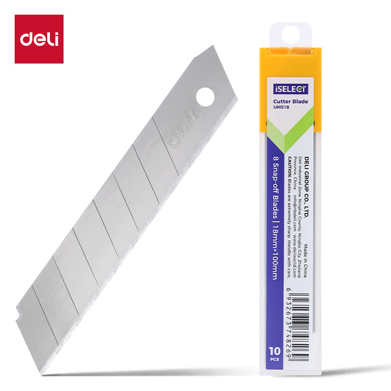 iSelect Cutter blades-8 | Pack of 10 | High quality steel | Sharp