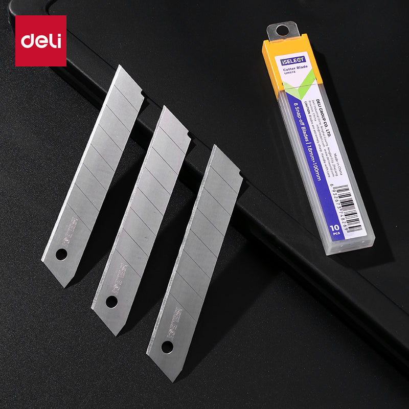 iSelect Cutter blades-8 | Pack of 10 | High quality steel | Sharp