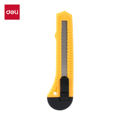 iSelect Cutter-8-Yellow | 8 Snap off blades | Manual lock system | Sharp blades