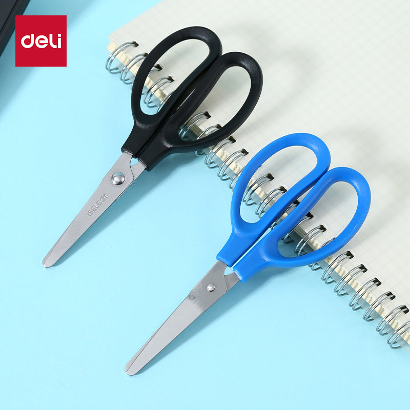 iSelect Office Scissors 162mm-BL-BK | Blue and Black color | Stainless steel blades | Smooth cutting