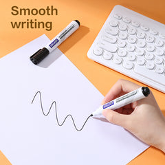iSelect Whiteboard marker-1.8mm-BK | Black ink | Bullet-tip | Smooth | Water-resistant tip