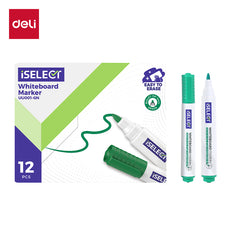 iSelect Whiteboard marker-1.8mm-RD | Red ink | Bullet-tip | Smooth | Water-resistant tip