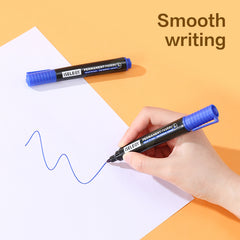 iSelect Permanent marker-2.0mm-BL| Blue ink | Bullet-tip | Fade- resistant | Smooth writing | Non-toxic