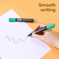 iSelect Permanent marker-2.0mm-GN | Green ink | Bullet-tip | Fade-resistant | Smooth writing | Non-toxic