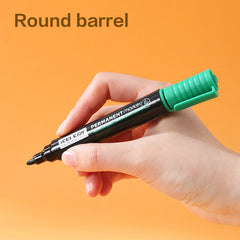 iSelect Permanent marker-2.0mm-GN | Green ink | Bullet-tip | Fade-resistant | Smooth writing | Non-toxic